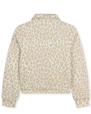 Michael Kors Giacca beige con motivo leopardato R30161