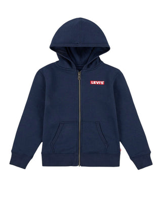 Levis Felpa blu con zip e cappuccio 6EJ762