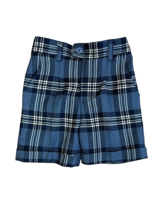 Paio Crippa Bermuda in fantasia tartan NS003 – La Cicogna