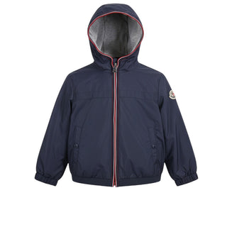 Moncler Giubbino Antivento Anton In Nylon Blu J19511A00042