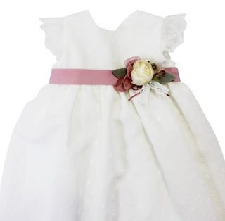 Ponto Por Ponto Vestina Zeremoniengürtel mit Blume 1/5952