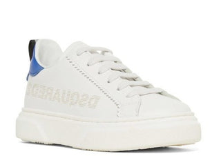 Dsquared2 Sneakers with perforated writing 73683 with laces