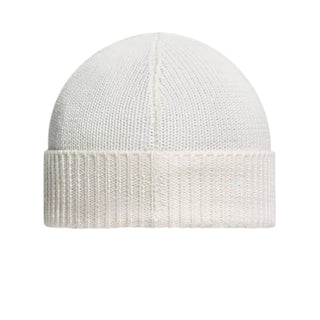 Moncler Cappello Bianco A Costine Con Patch Logo L19513B00006/002