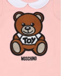 Moschino Romper WITH EMBROIDERED TEDDY MMT01H WITH CLIPS