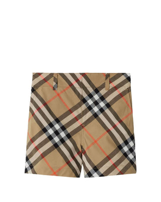 Burberry Bermuda in cotone Check 8089581