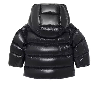 Moncler Piumino Nero Trapuntato Maya L29511A00018-999 Per Neonato