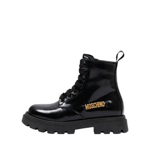 Moschino Anfibi con scritta logo in metallo 84277