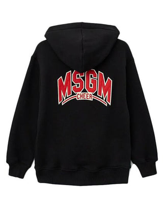 Msgm Felpa con cappuccio e logo frontale F4MSJBHS226