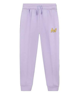 Kenzo Pantaloni jogger lilla da bambina K60665