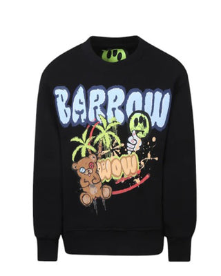 Barrow Felpa con stampa frontale S5BKJUSW064