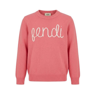 Fendi Maglia Girocollo Con Logo Per Bambina JFG042