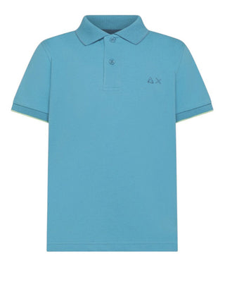 Sun68 Polo A Maniche Corte A35310B Con Logo