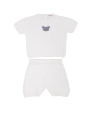 Il Gufo Zweiteiliger Einteiler 2 Stück dp41en109 MIT KNÖPFEN