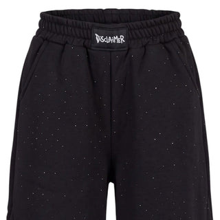 Disclaimer Pantaloni Sportivi A Palazzo Con Strass 26IDK59263N Per Bambina