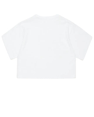 MM6 Maison Margiela T-shirt cropped a maniche corte M60672-MM04I