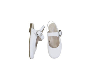 Panyno Ballerinas open back f34021 with buckle