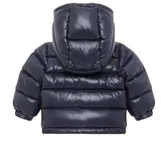 Moncler Giubbino Blu New Aubert Con Cappuccio L29511A00019-742 Per Neonato