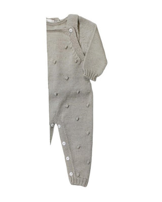 Ich strahle Zweiteiliger Strampler mit erhabenen Knoten i24065