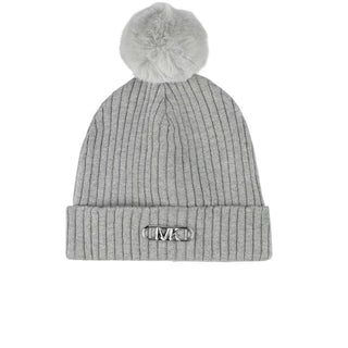Michael Kors Cappello Con Ponpon R30229 e Logo Colore Grigio