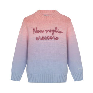 Mc2 Saint Barth Maglia Jessie in mohair con ricamo frontale JSS001 00636G