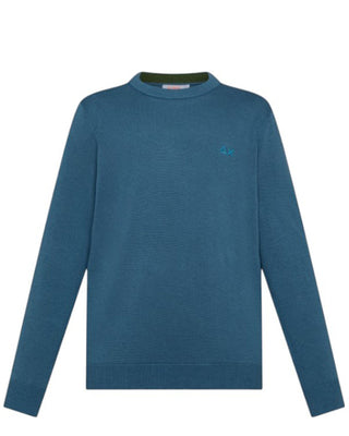Sun68 Maglia Girocollo K35310 Con Logo