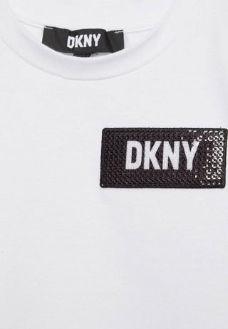 Dkny T-shirt con logo D35S30/10B