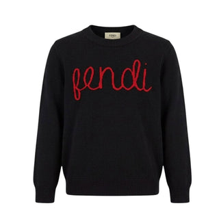 Fendi Maglia Girocollo Con Logo Per Bambina JFG042