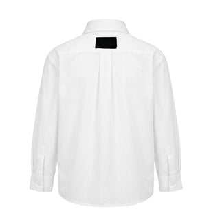 MSGM Camicia Bianca Con Cravatta F6MSJGSI214/001 Per Bambina