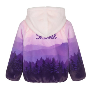 Mc2 Saint Barth Giacca in ecopelliccia con cappuccio da bambina HYSO001-10246E