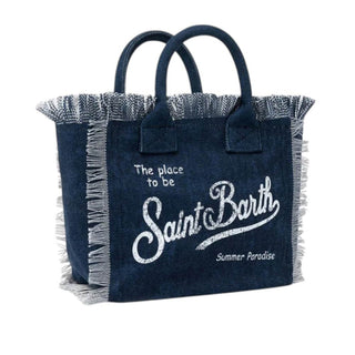 Mc2 Saint Barth Borsa Colette In Denim Indigo COL0001/02582L
