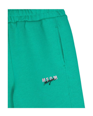 Msgm Pantaloni jogger con logo F4MSJGFP217