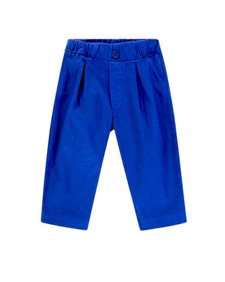 J.o Milano Pantaloni in cotone con pinces 574Z9