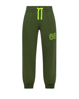 Sun68 Pantaloni jogger in felpa con logo F35341