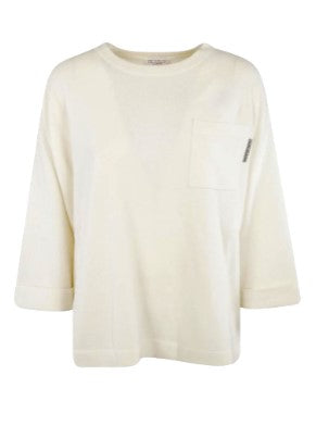 Brunello Cucinelli Pullover mit Rundhalsausschnitt M12171600