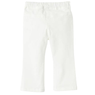 Il Gufo Pantaloni a zampa in cotone da bambina P24PL375C6034J