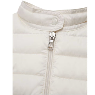 Moncler Giubbino Lans 100 Grammi Avorio Con Logo J19511A00018