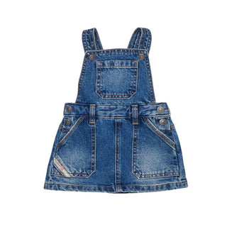 Diesel Salopette In Denim K00810-KXBU1-K01 Per Neonata