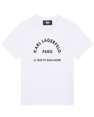 Karl Lagerfeld T-shirt a maniche corte con logo Z30205
