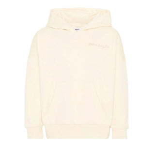 Palm Angels Felpa Avorio Con Cappuccio E Logo PGBB014S26FLE001/002