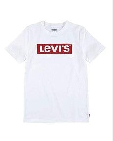 Levis T-Shirt mit Rundhalsausschnitt und Logo vorne 9E8157