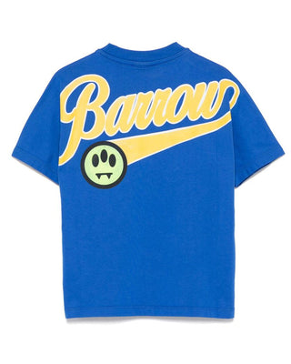 Barrow T-shirt Con Stampa S5BKJUTH042 In Cotone