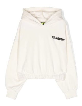 Barrow Kurzes Sweatshirt mit Kapuze 032153