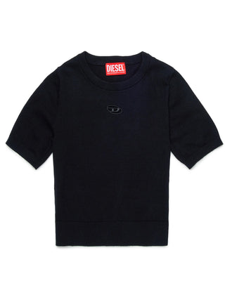 Diesel Top In Maglia J02279-RLAXU Con Logo Oval D