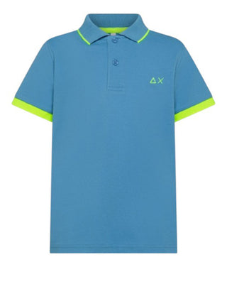 Sun68 Polo A Maniche Corte A35320 Con Logo