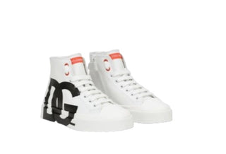 Dolce & Gabbana Sneakers a stivaletto d11084 con lacci e zip