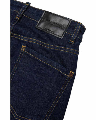 Dsquared2 Jeans regular blu scuro - Loose Jean DQ2636 D0AAM