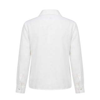 Kocca Camicia Bianca Con Fiocco A26JCM9916ABUN1414 Per Bambina