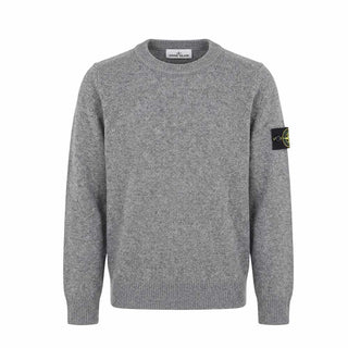 Stone Island Maglia Girocollo In Misto Lana 7716502A1 Per Bambino