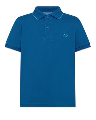 Sun68 Polo A Maniche Corte A35310B Con Logo