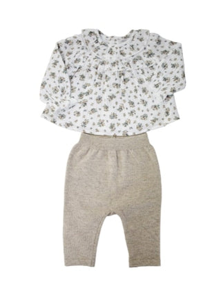 Doctor Kids Zweiteiliger Spielanzug dk162 Knöpfe auf der Rückseite